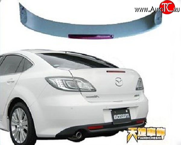 2 399 р. Спойлер M-VRS V2 Mazda 6 GH дорестайлинг седан (2007-2010) (Неокрашенный)  с доставкой в г. Майкоп
