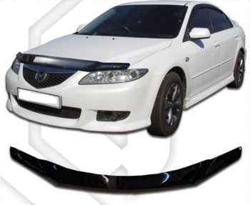 Дефлектор капота CA-Plastiс Mazda Atenza GG седан дорестайлинг (2002-2005)