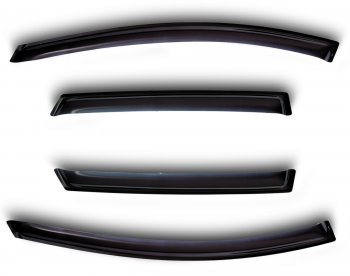 Дефлектора окон SIM Ford Ranger рестайлинг (2009-2011)