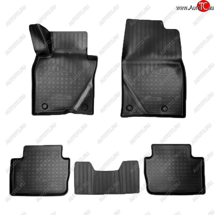2 479 р. Коврики салона Norplast  Mazda CX-30  1 DM (2019-2025) (Цвет: черный)  с доставкой в г. Майкоп
