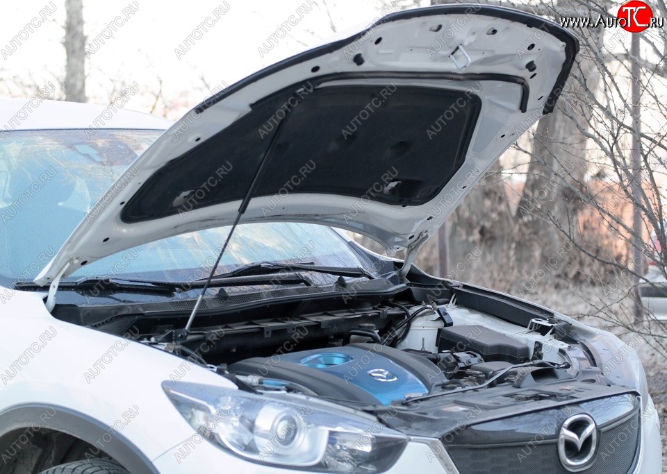 2 969 р. Газовый упор капота Broomer Mazda CX-5 KE дорестайлинг (2011-2014)  с доставкой в г. Майкоп