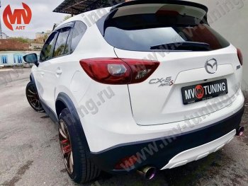 9 199 р. Расширители колесных арок MV-Tuning  Mazda CX-5  KE (2011-2017) дорестайлинг, рестайлинг (Неокрашенный)  с доставкой в г. Майкоп. Увеличить фотографию 3