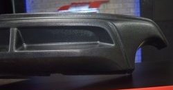 4 149 р. Накладка на задний бампер СТ v2 v2 Mazda CX-5 KE рестайлинг (2015-2017) (Неокрашенная)  с доставкой в г. Майкоп. Увеличить фотографию 10