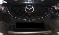 2 349 р. Накладка на передний бампер СТ v4 v4 Mazda CX-5 KE дорестайлинг (2011-2014) (Неокрашенная)  с доставкой в г. Майкоп. Увеличить фотографию 4