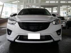 11 299 р. Решетка радиатора TOPLINE Mazda CX-5 KE дорестайлинг (2011-2014) (Неокрашенная)  с доставкой в г. Майкоп. Увеличить фотографию 2