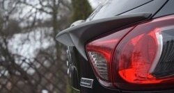 5 699 р. Лип спойлер CT Mazda CX-5 KE дорестайлинг (2011-2014) (Неокрашенный)  с доставкой в г. Майкоп. Увеличить фотографию 5