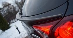 5 699 р. Лип спойлер CT Mazda CX-5 KE дорестайлинг (2011-2014) (Неокрашенный)  с доставкой в г. Майкоп. Увеличить фотографию 8