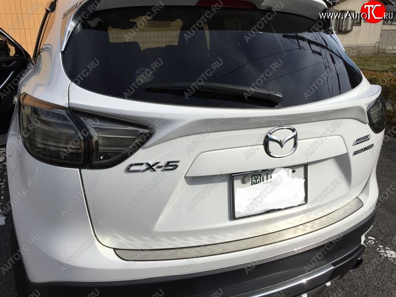 10 349 р. Спойлер TOPLINE Mazda CX-5 KE рестайлинг (2015-2017) (Неокрашенный)  с доставкой в г. Майкоп