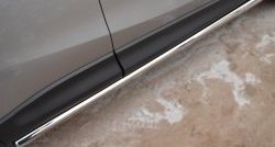 70 999 р. Защита порогов из круглой трубы диаметром 63 мм Russtal Mazda CX-5 KE рестайлинг (2015-2017) (Защита порогов с со скосами на торцах (вариант 1))  с доставкой в г. Майкоп. Увеличить фотографию 11