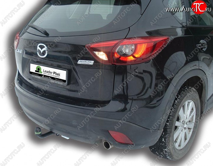 6 999 р. Фаркоп Лидер Плюс. Mazda CX-5 KE рестайлинг (2015-2017) (Без электропакета)  с доставкой в г. Майкоп