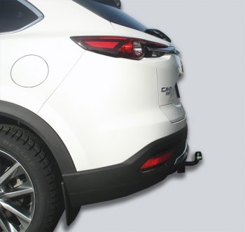 9 699 р. Фаркоп Лидер Плюс Mazda CX-9 TC дорестайлинг (2015-2025) (Без электропакета)  с доставкой в г. Майкоп. Увеличить фотографию 2