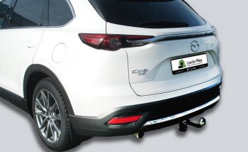 9 699 р. Фаркоп Лидер Плюс Mazda CX-9 TC дорестайлинг (2015-2025) (Без электропакета)  с доставкой в г. Майкоп. Увеличить фотографию 3