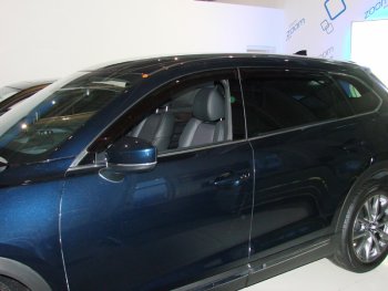 Дефлектора окон SIM Mazda CX-9 TB дорестайлинг (2007-2009)