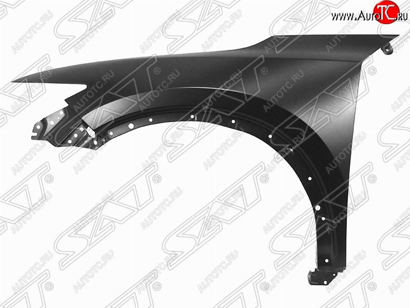 8 499 р. Левое крыло переднее SAT (пр-во Тайвань) Mazda CX-5 KF (2016-2025) (Неокрашенное)  с доставкой в г. Майкоп