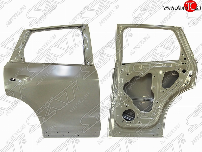 10 649 р. Правая дверь задняя SAT Mazda CX-5 KF (2016-2025) (Неокрашенная)  с доставкой в г. Майкоп