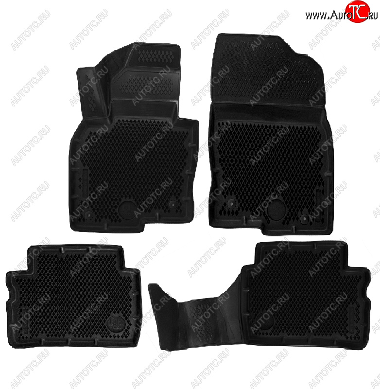 4 399 р. Коврики салона DELFORM ❞EVA 3D Premium❝ (термоэластопласт/ТЭП) Mazda CX-5 KF (2016-2025)  с доставкой в г. Майкоп