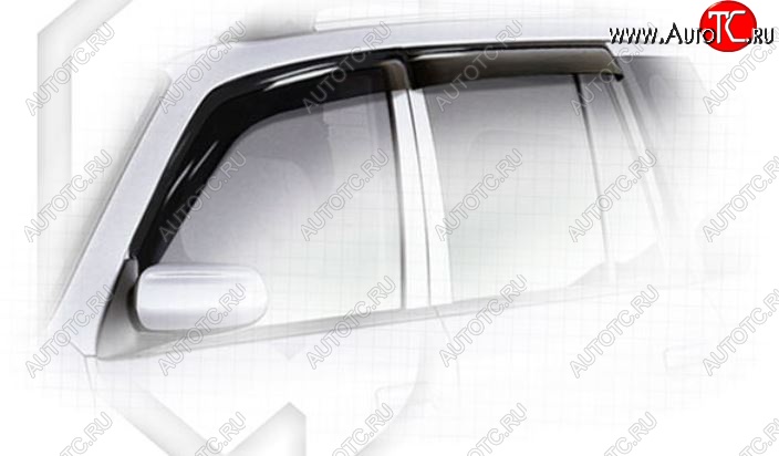 1 899 р. Дефлектора окон CA-Plastiс  Mazda Demio  1 DW (1996-2002) дорестайлинг, рестайлинг (Classic полупрозрачный, Без хром.молдинга)  с доставкой в г. Майкоп