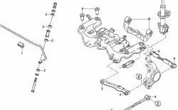 709 р. Полиуретановый сайлентблок нижних поперечных тяг задней подвески Mazda Premacy (1999-2004)  с доставкой в г. Майкоп. Увеличить фотографию 2