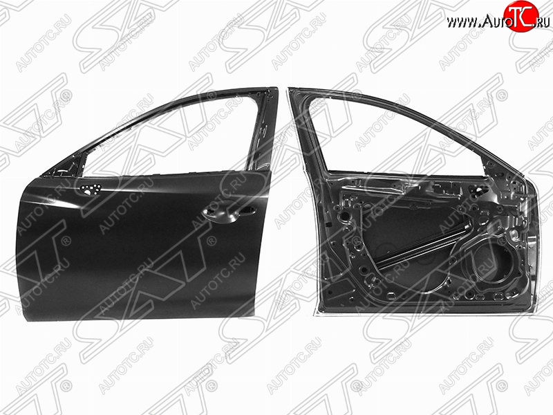 6 549 р. Левая дверь передняя SAT Mazda Atenza правый руль универсал (2012-2016) (Неокрашенная)  с доставкой в г. Майкоп
