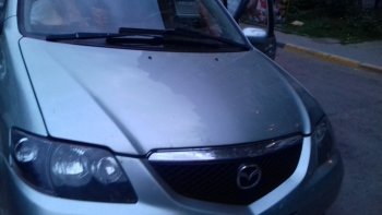 12 899 р. Капот стеклопластиковый Стандарт Mazda MPV LW дорестайлинг (1999-2002)  с доставкой в г. Майкоп. Увеличить фотографию 2