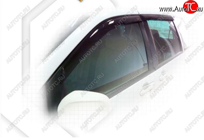 2 079 р. Дефлектора окон (LW3W, LW5W, LWEW, LW) CA-Plastiс  Mazda MPV  LW (1999-2003) дорестайлинг, 1-ый рестайлинг (Classic полупрозрачный, Без хром молдингов)  с доставкой в г. Майкоп