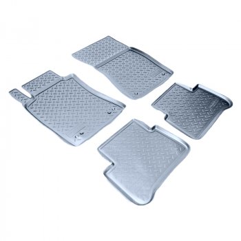Коврики салона Norplast Unidec Mercedes-Benz E-Class  W211 (2002-2009) дорестайлинг седан, рестайлинг седан (Цвет: серый)