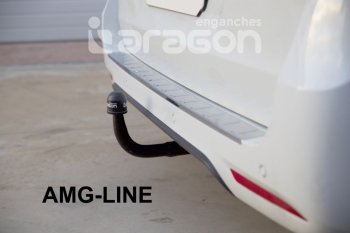 22 699 р. Фаркоп Aragon.(шар V) Mercedes-Benz Vito W447 дорестайлинг (2015-2020)  с доставкой в г. Майкоп. Увеличить фотографию 3