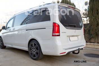 22 699 р. Фаркоп Aragon.(шар V) Mercedes-Benz Vito W447 дорестайлинг (2015-2020)  с доставкой в г. Майкоп. Увеличить фотографию 7