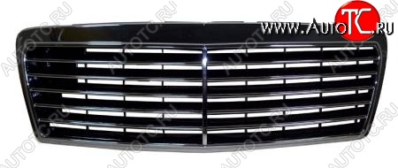 7 549 р. Решётка радиатора SAT Mercedes-Benz E-Class W210 седан рестайлинг (1999-2002) (Неокрашенная)  с доставкой в г. Майкоп