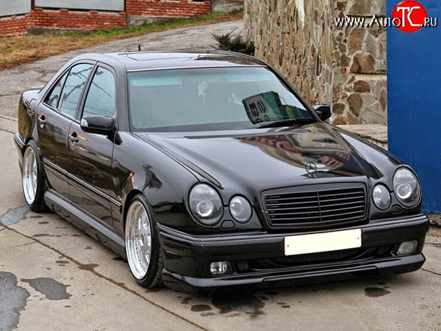 8 399 р. Передний бампер Wald Mercedes-Benz E-Class W210 дорестайлинг универсал (1996-1999)  с доставкой в г. Майкоп