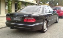 8 149 р. Пороги накладки AMG Mercedes-Benz E-Class W210 дорестайлинг седан (1996-1999) (Неокрашенные)  с доставкой в г. Майкоп. Увеличить фотографию 3