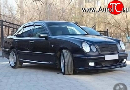 4 499 р. Пороги накладки Wald Mercedes-Benz E-Class W210 дорестайлинг седан (1996-1999)  с доставкой в г. Майкоп