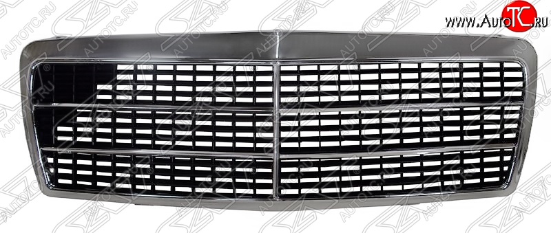 5 849 р. Решётка радиатора SAT Mercedes-Benz E-Class W210 дорестайлинг седан (1996-1999) (Неокрашенная)  с доставкой в г. Майкоп
