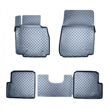 Коврики салона Norplast Unidec Mercedes-Benz G class  W463 (1989-2025) 5 дв. дорестайлинг (Цвет: серый)