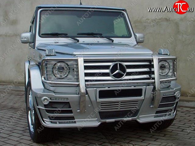 19 999 р. Передний бампер G55 ASMA DESIGN Mercedes-Benz G class W463 5 дв. дорестайлинг (1989-1994) (Неокрашенный)  с доставкой в г. Майкоп