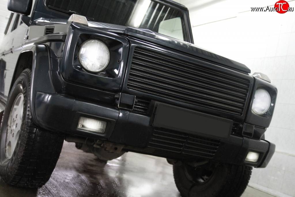 2 299 р. Правая накладка для головной оптики RA  Mercedes-Benz G class  W463 (1989-1994) 5 дв. дорестайлинг (Неокрашенные)  с доставкой в г. Майкоп