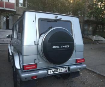 9 999 р. Колпак (крышка) запаски (R16-20) AMG KOLPAKA.NET Mercedes-Benz G class W463 5 дв. дорестайлинг (1989-1994) (наклейка AMG черная)  с доставкой в г. Майкоп. Увеличить фотографию 3