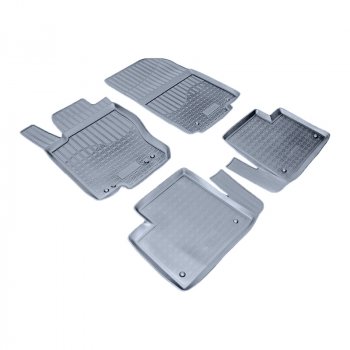 Коврики салона Norplast Unidec Mercedes-Benz GL class  X166 - ML class  W166 (Цвет: серый)