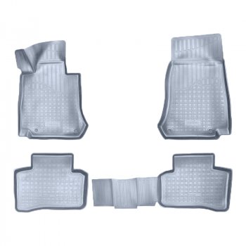 Коврики салона Norplast Unidec Mercedes-Benz GLC class ( X253,  C253) (2015-2025) (Цвет: серый)