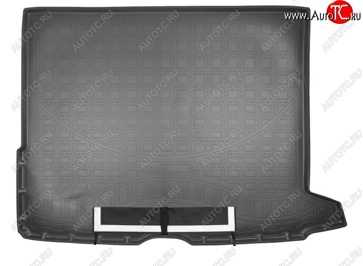 3 599 р. Коврик багажника Norplast Unidec  Mercedes-Benz GLC class  X253 (2015-2025) (Черный, с погрузочным ковриком (фартуком))  с доставкой в г. Майкоп
