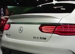 10 849 р. Лип спойлер (Coupe) AMG Style Mercedes-Benz GLE class C292 (2015-2025) (Неокрашенный)  с доставкой в г. Майкоп. Увеличить фотографию 2