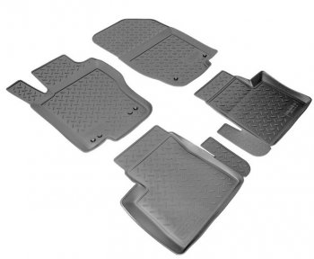 Комплект ковриков в салон Norplast Unidec Mercedes-Benz GL class  X164 - ML class  W164 (Цвет: черный)