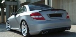 12 049 р. Пороги накладки AMG Style Mercedes-Benz SLK class R171 (2004-2010) (Неокрашенные)  с доставкой в г. Майкоп. Увеличить фотографию 2