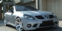 12 049 р. Пороги накладки AMG Style Mercedes-Benz SLK class R171 (2004-2010) (Неокрашенные)  с доставкой в г. Майкоп. Увеличить фотографию 3