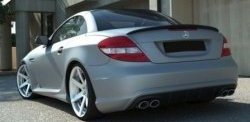 19 349 р. Задний бампер AMG Style Mercedes-Benz SLK class R171 (2004-2010) (Неокрашенный)  с доставкой в г. Майкоп. Увеличить фотографию 2