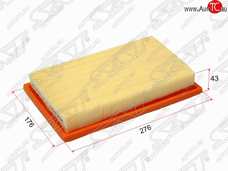 299 р. Фильтр воздушный двигателя SAT  Mercedes-Benz C-Class ( С205,  S205,  W205) - SLK class  R172  с доставкой в г. Майкоп