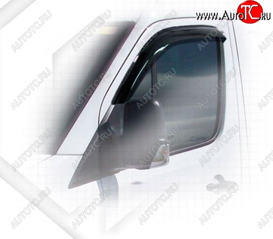 1 899 р. Дефлектора окон CA-Plastic Mercedes-Benz Sprinter W906 рестайлинг (2014-2018) (Classic полупрозрачный, Без хром.молдинга)  с доставкой в г. Майкоп