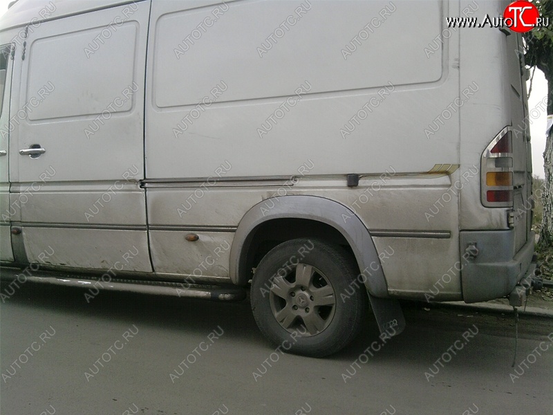 7 149 р. Накладки на колёсные арки CT Mercedes-Benz Sprinter W901 (1995-2000) (Неокрашенные)  с доставкой в г. Майкоп