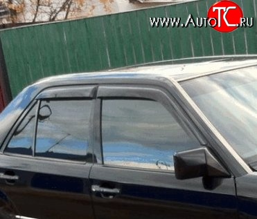 999 р. Комплект дефлекторов окон (ветровиков) 4 шт. (седан) Russtal Mercedes-Benz E-Class W124 седан дорестайлинг (1984-1993)  с доставкой в г. Майкоп