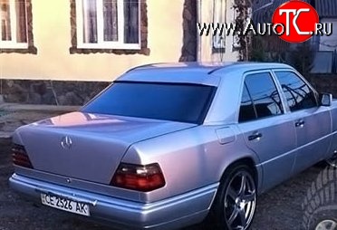 3 399 р. Козырёк на заднее стекло WALD Mercedes-Benz E-Class W124 седан дорестайлинг (1984-1993) (Неокрашенный)  с доставкой в г. Майкоп